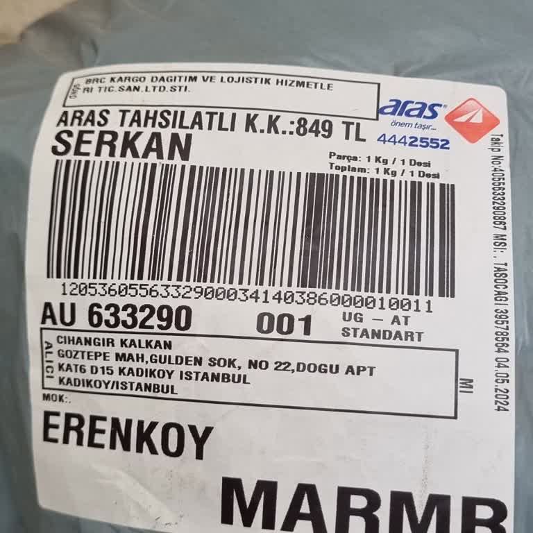 BRC Kargo Dağıtım Ve Lojistik Hizmetleri Tic. San. Ltd Sti