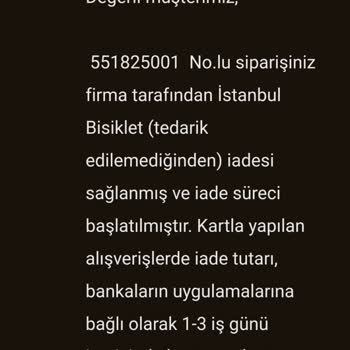 Pazarama Ürünü Göndermiyor Para İadesi Yapmıyor