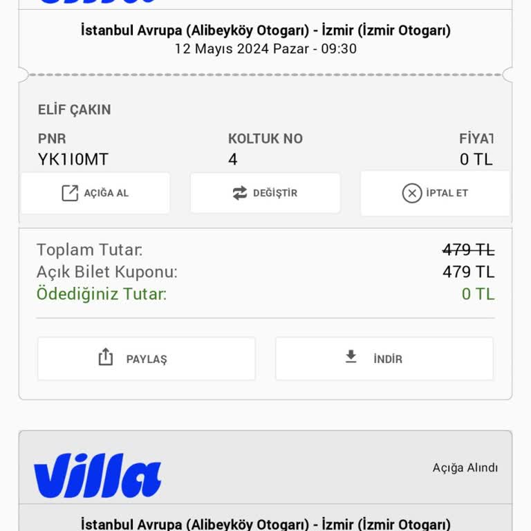 Obilet İptal İade Müşteri Hizmetleri Ulaşılamıyor