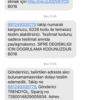 MNG Söke Şubesi Siparişlerimi Getirmiyor