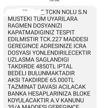 Soydan Danışmanlık İcra Mesajı