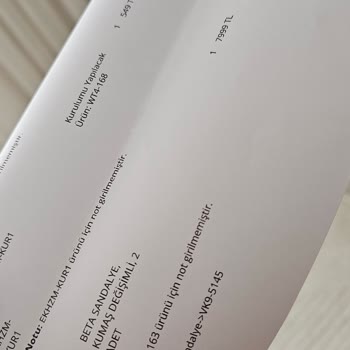 Vivense Geciken Sipariş Hk.