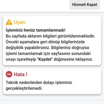 Aile ve Sosyal Hizmetler Bakanlığı Sosyal Yardım Paramı Aktaramadım