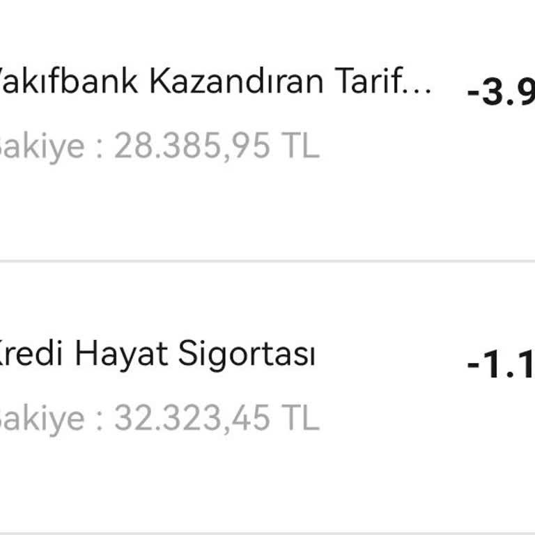 VakıfBank Sky Kredi Kullanımı Kesintisi