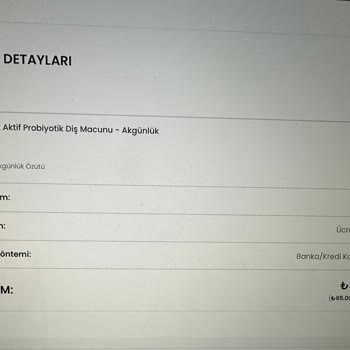 Probident Yanlış Ürün Gönderdi