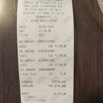 İzmir İstinyepark Zara Mağazası, Kasa Görevlisinden Şikayetçiyim!