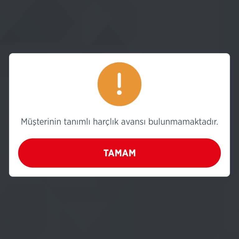 Ziraat Bankası Harçlık Avans Bakiyemi Kullanamıyorum