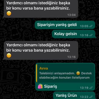 Avva Giyim Hatalı Ürün Ve İlgisiz Müşteri Hizmetleri Deneyimi