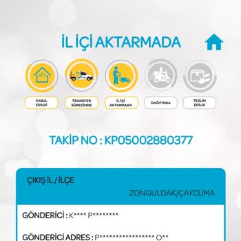 PTT Kargodan Kargom Gelmiyor