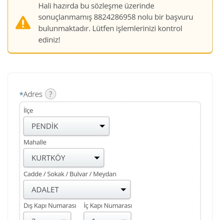 İSKİ Abonelik Başvurusu