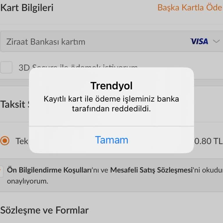 Ziraat Bankası Kredi Kartına Kısıtlama