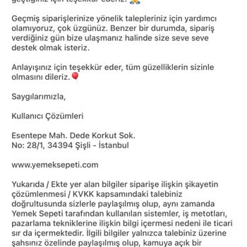 Yemeksepeti'nden Bir Skandal Daha