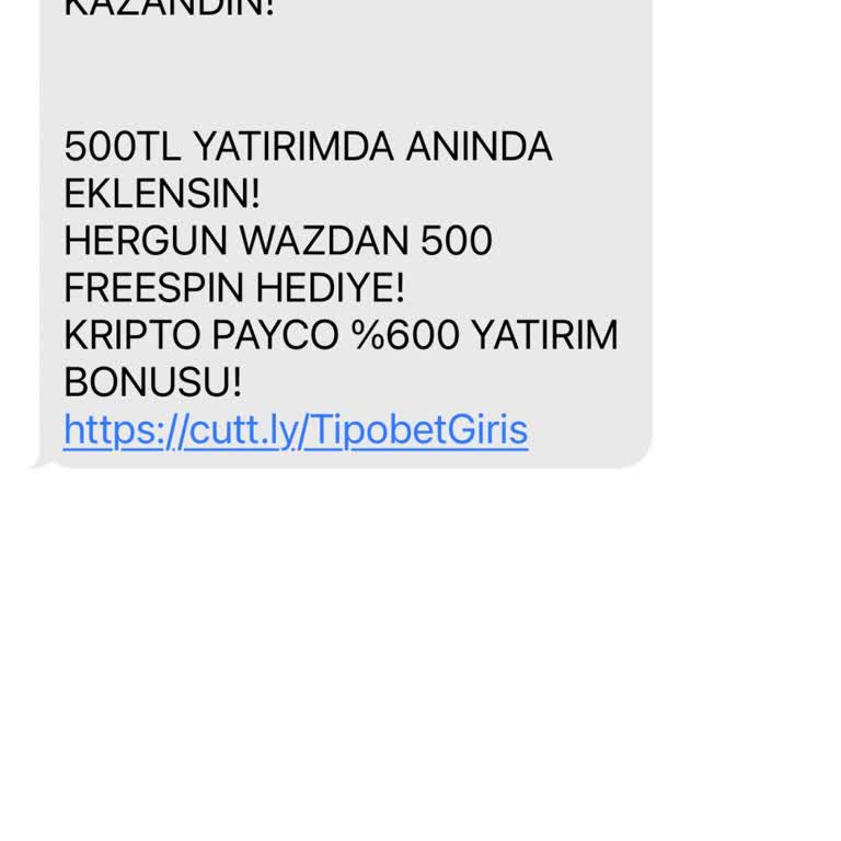 Vodafone 377 İle Başlayan Numaralardan Gelen Mesajlar