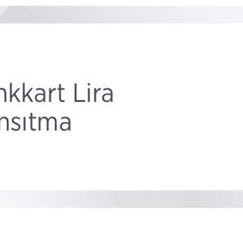 Ziraat Bankası Eksi Bankkart Lira Borç Yansıtma
