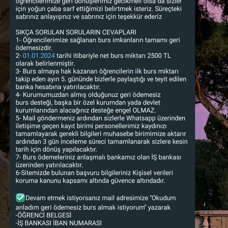 Eğitim Adaleti Derneği (Burs Başvurusu) Eğitim Adelet Derneği Burs
