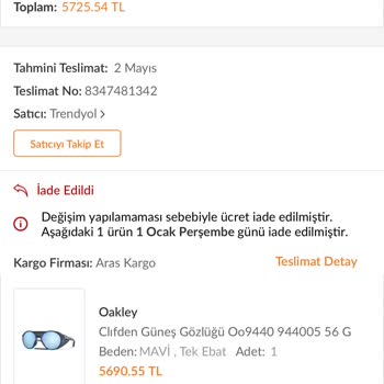 Trendyol Ücret İadesi Oyunu Ve Sıfır Diye İkinci El Ürün Satışı.