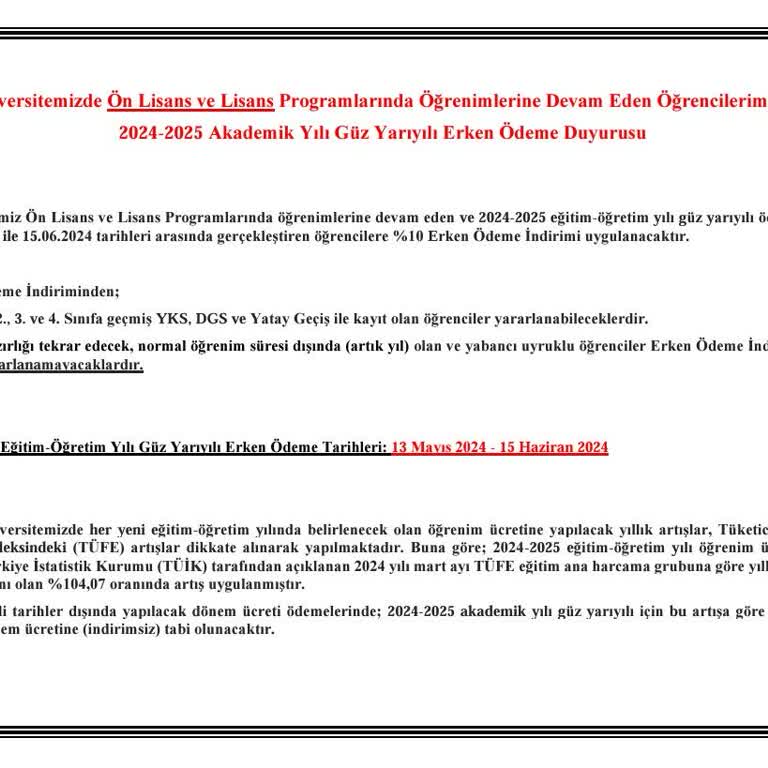 Türk Hava Kurumu Üniversitesi %104 Zam Usulsüzlük