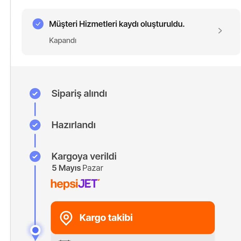 Hepsiburada Ve Hepsijet Kargo Süreci