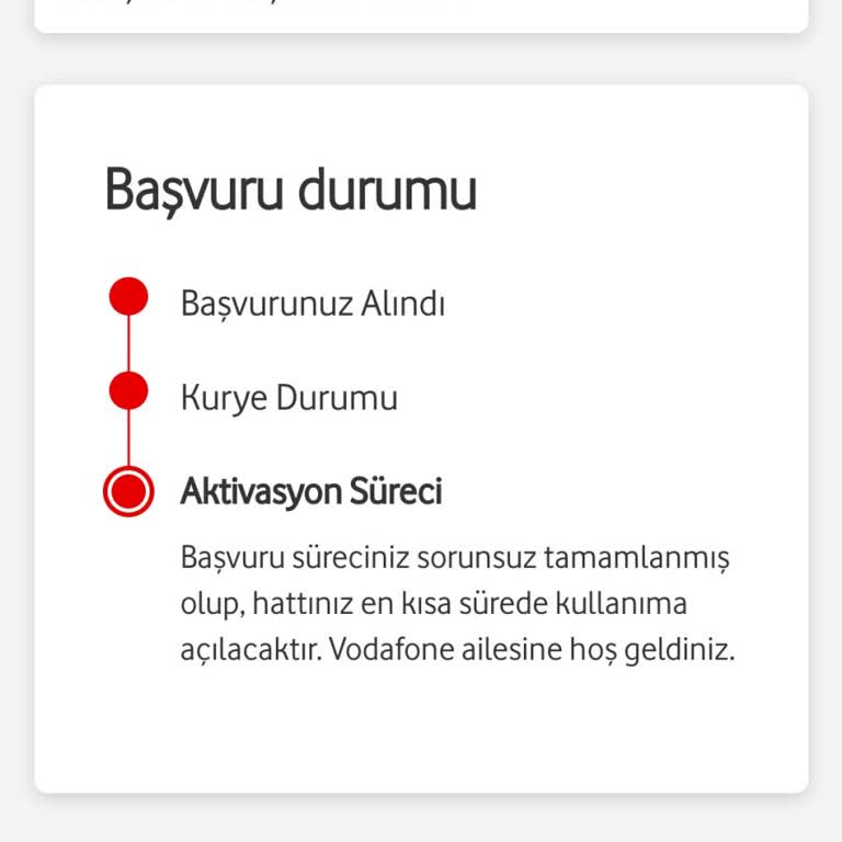 Onlinedan Aldığım Vodafone Hat Açılmadı