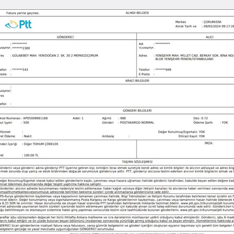 PTT Kargo Gönderimi 4 Gün Bitti Hala Ulaştırmadı
