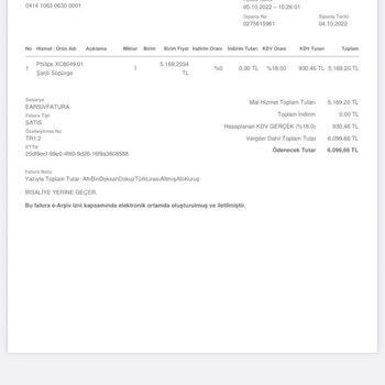 PHILIPS Ev Aletleri Philips Kusurlu Ürününün Arkasında Durmuyor