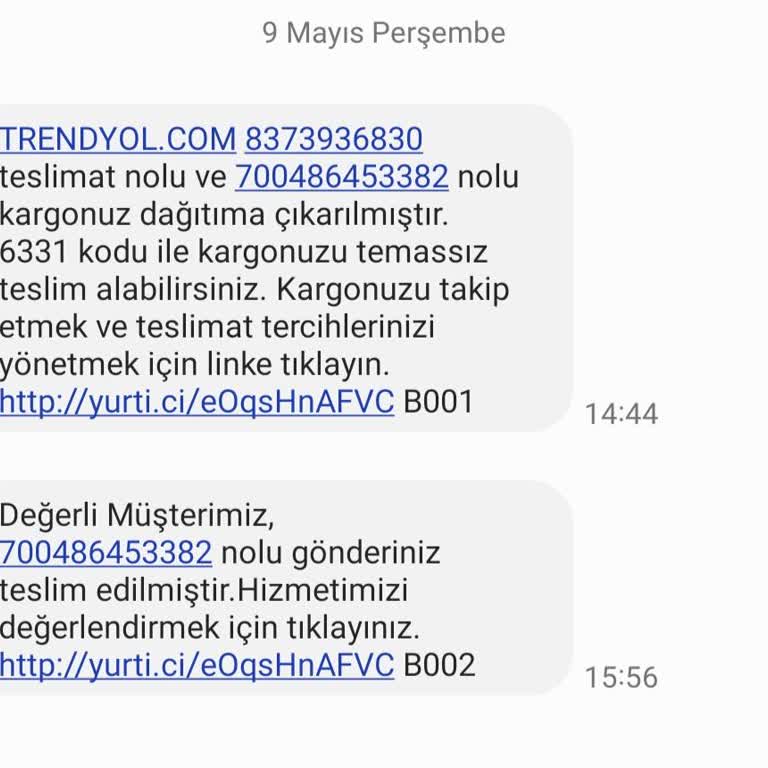 Yurtiçi Kargo Tuzla Kargomu Haber Vermeden Güvenliğe Teslim Etmiş.