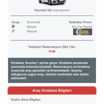 Obilet Araç Kiralama Seyahat Günümüzde Aracı İptal Etti