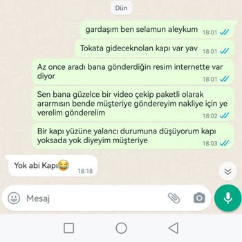 Efiloğlu Çelik Kapı Hizmet Vaadiyle Güven Kırıldı: Kapı Teslimatı Sorunu