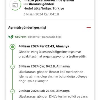 DHL Verzögerung bei der Lieferung des Pakets - Problem im Transit