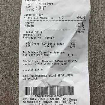 Eve Mağaza Personelinin Puan Kullanımı Sorunu
