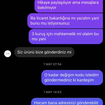Gentilbutik Müşteri Hizmeti Sıfır