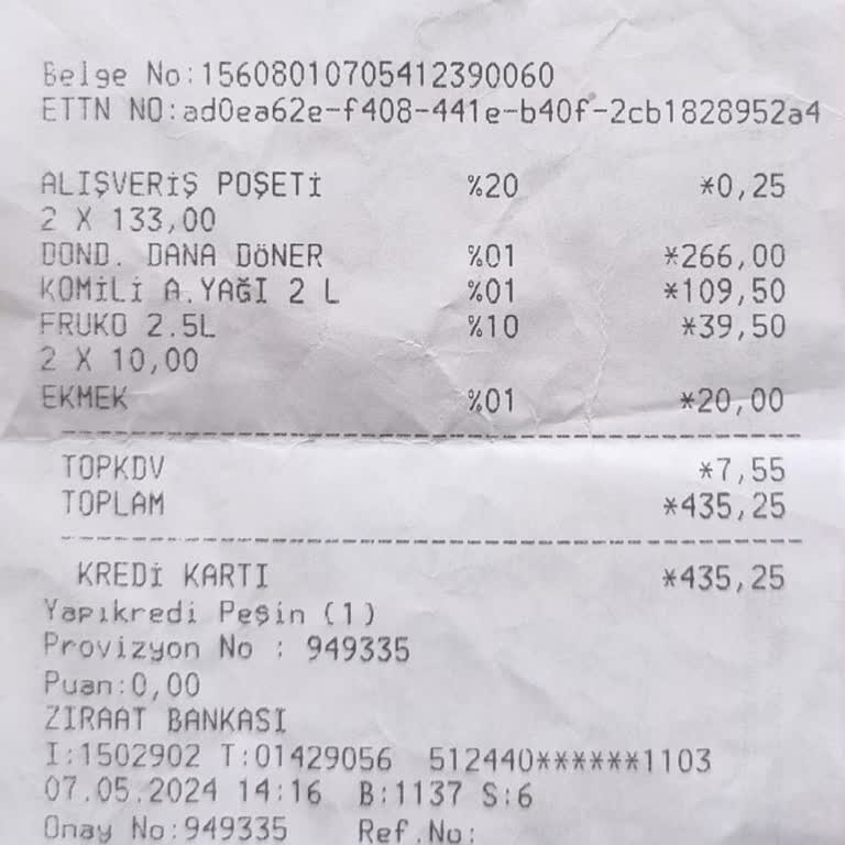 A101 Market Alışverişinde 2 Ürün Geçilmesi