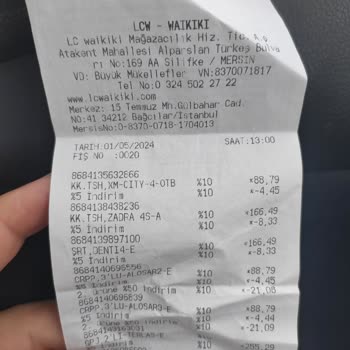 LCW Değişim Yapmıyor