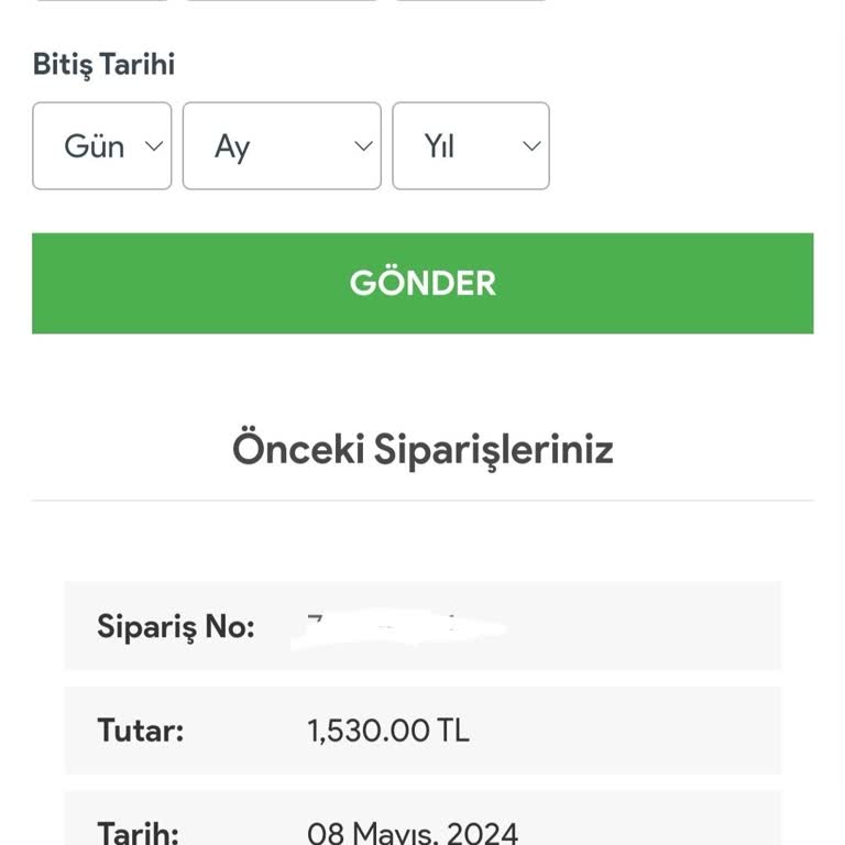 Mkolbutik (Instagram) Kargoya Verilmeyen Ürün İçin Bekleyişim