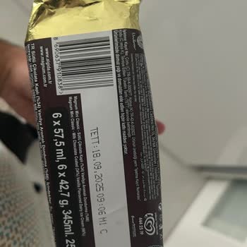 Magnum’un Dondurma Kısmı Sarı Renkli Olmaya Başladı