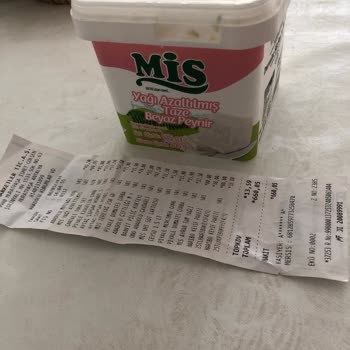 Mis Yağı Azaltılmış Taze Beyaz Peynir Küf Tadı