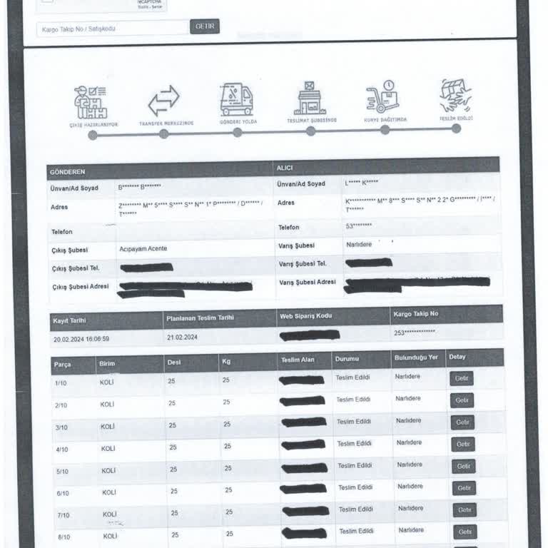Hepsiburada.com Haksız Ağır Kargo Tahsilatı