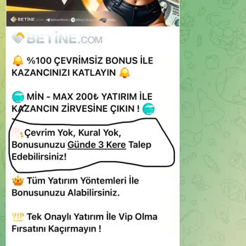 Betine Yanıltıcı Bir Sitedir