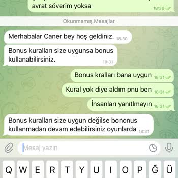 Betine Yanıltıcı Bir Sitedir