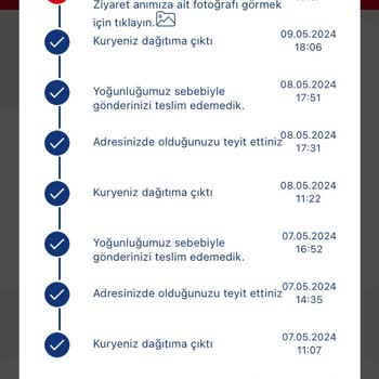 Aras Kargo Teslim Gerçekleştirmeyen Kurye