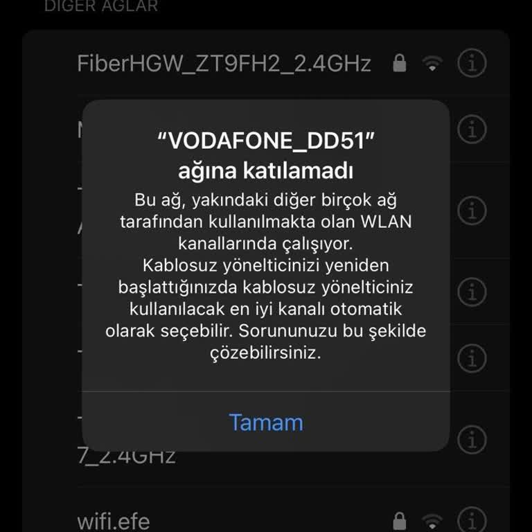Vodafone İnternet Erişim Kısıtlaması Ve Çekim Gücü Problemi