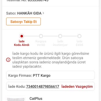 Trendyol Express Kargo Tarafından Mağdur Oldum