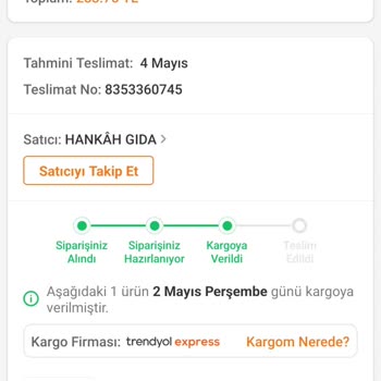 Trendyol Express Kargo Tarafından Mağdur Oldum