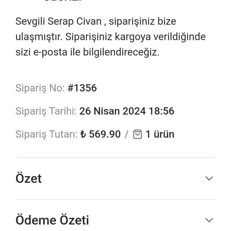 Yexech Ürün İade Edemiyorum.