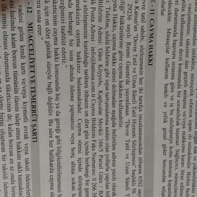 Hattuşa Vacation Thermal Club Güre Hattuşa Hediye