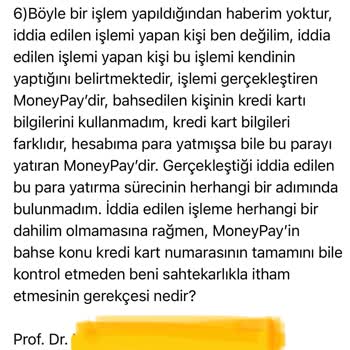 MoneyPay'in Karakolda İfade Vermeme Neden Olan Hatası, İlgisiz Tutumu