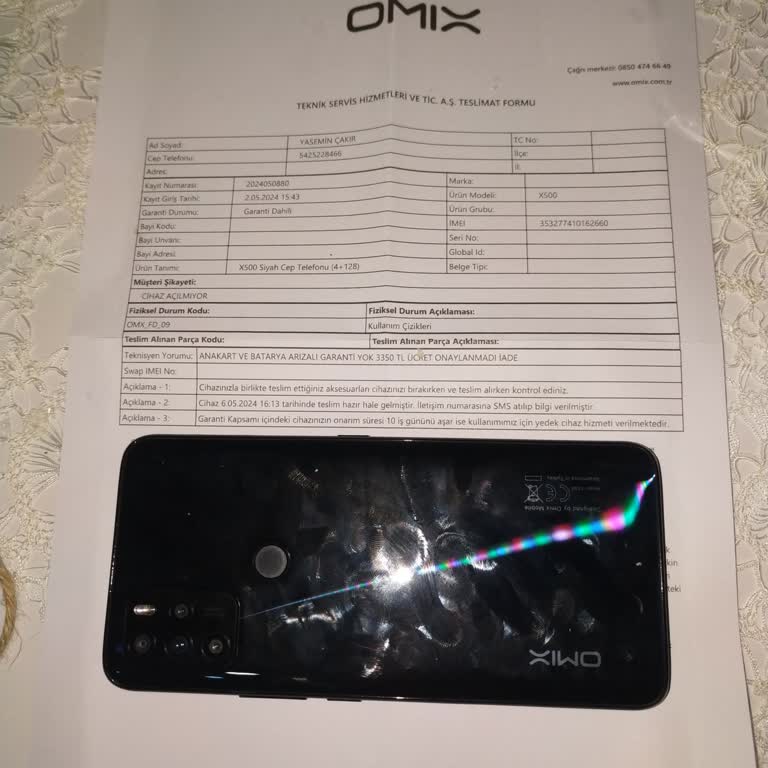 Omix Telefonlar Tam Anlamıyla Çöp