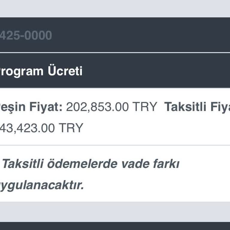 İstinye Üniversitesi Fahiş Zamlar Ticarethane