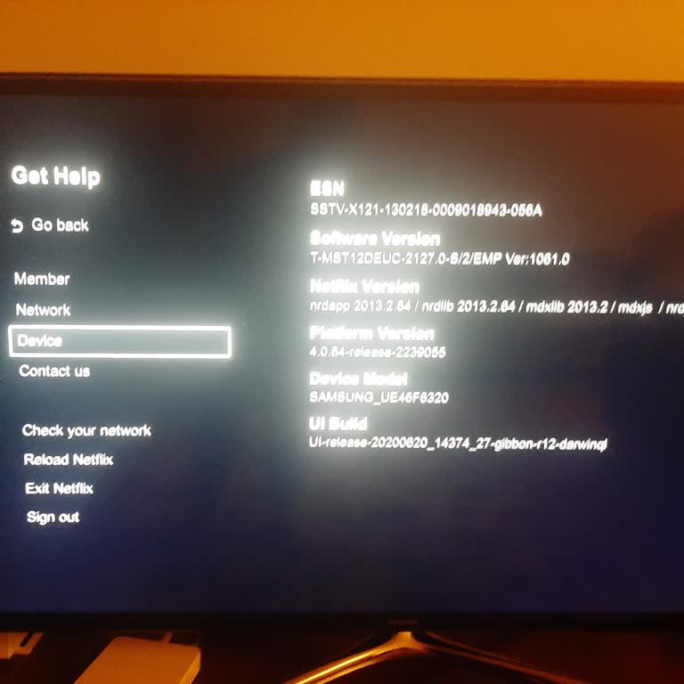 Samsung TV Nin Netflix'i Desteklememesi