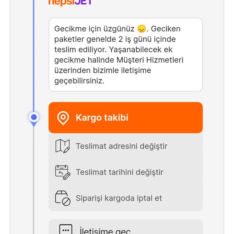 Hepsijet Siparişimi Dağıtıma Çıkartmıyor